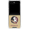 Florida State FSU Seminoles Logo Galaxy Z Flip5 5G Clear Case