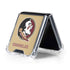 Florida State FSU Seminoles Logo Galaxy Z Flip5 5G Clear Case
