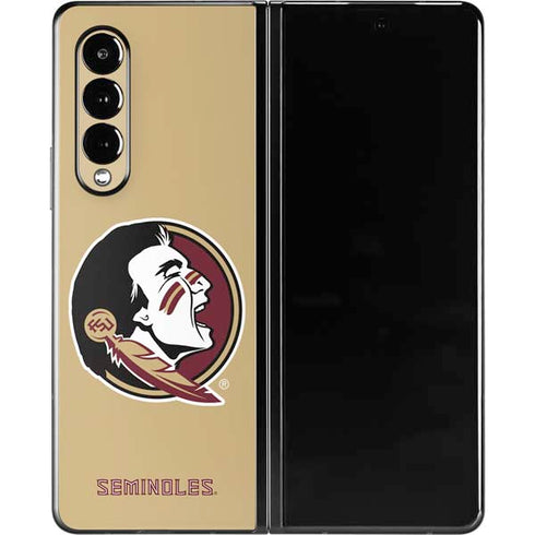 Florida State FSU Seminoles Logo Galaxy Z Fold3 5G Skin