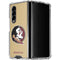 Florida State FSU Seminoles Logo Galaxy Z Fold4 5G Clear Case