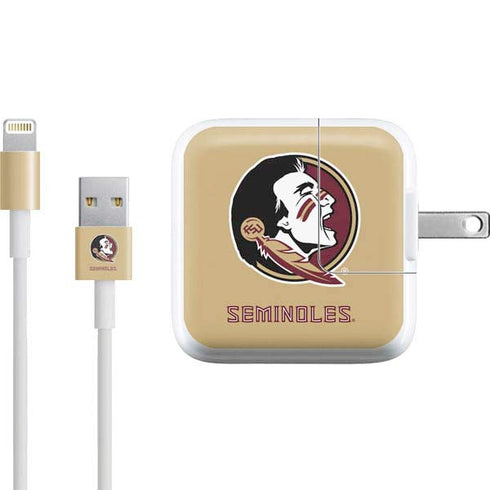FSU Seminoles Logo iPad Charger (10W USB) Skin