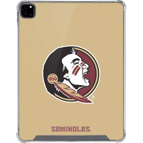 Florida State FSU Seminoles Logo iPad Pro 12.9in (2020) Clear Case