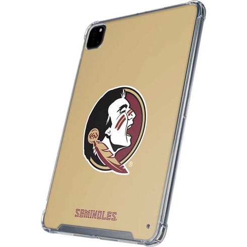 Florida State FSU Seminoles Logo iPad Pro 12.9in (2020) Clear Case
