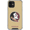 Florida State FSU Seminoles Logo iPhone 12 Clear Case