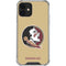 Florida State FSU Seminoles Logo iPhone 12 Mini Clear Case