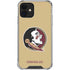 Florida State FSU Seminoles Logo iPhone 12 Mini Clear Case