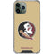 Florida State FSU Seminoles Logo iPhone 12 Pro Clear Case