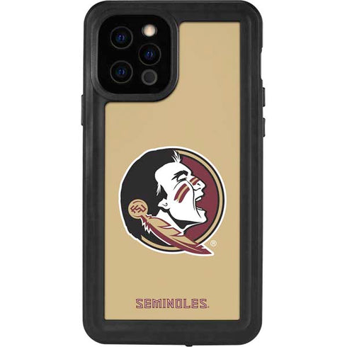 Florida State FSU Seminoles Logo iPhone 12 Pro Waterproof Case