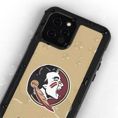 Florida State FSU Seminoles Logo iPhone 12 Pro Waterproof Case