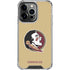 Florida State FSU Seminoles Logo iPhone 13 Pro Clear Case