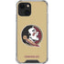 Florida State FSU Seminoles Logo iPhone 14 Plus Clear Case
