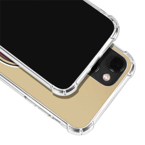 Florida State FSU Seminoles Logo iPhone 14 Plus Clear Case