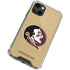 Florida State FSU Seminoles Logo iPhone 14 Plus Clear Case