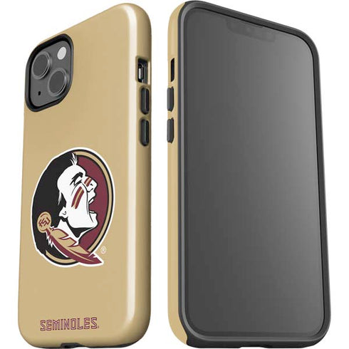 Florida State FSU Seminoles Logo iPhone 15 Plus Impact Case