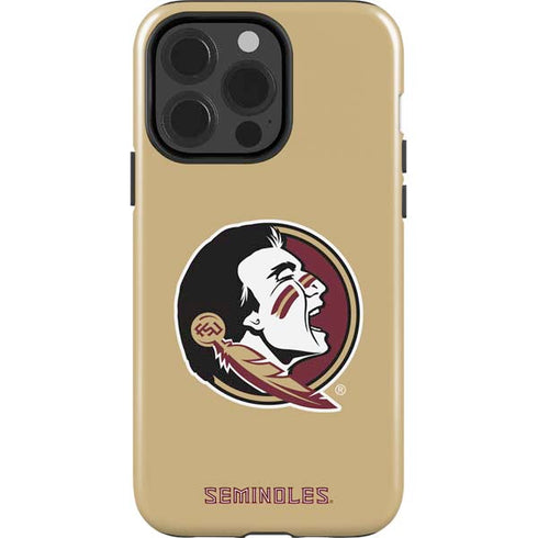 Florida State FSU Seminoles Logo iPhone 15 Pro Impact Case