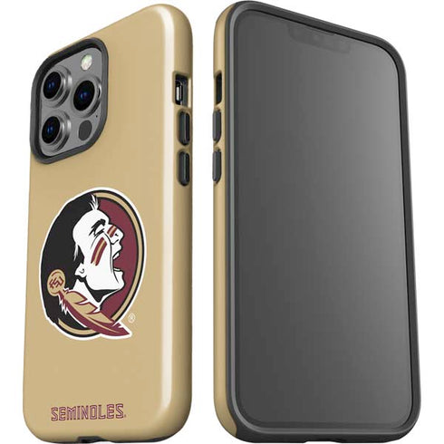 Florida State FSU Seminoles Logo iPhone 15 Pro Impact Case