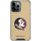 Florida State FSU Seminoles Logo iPhone 15 Pro Max Clear Case