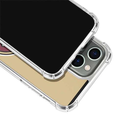 Florida State FSU Seminoles Logo iPhone 15 Pro Max Clear Case