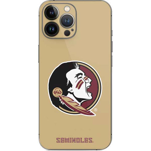 Florida State FSU Seminoles Logo iPhone 14 Pro Max Skin