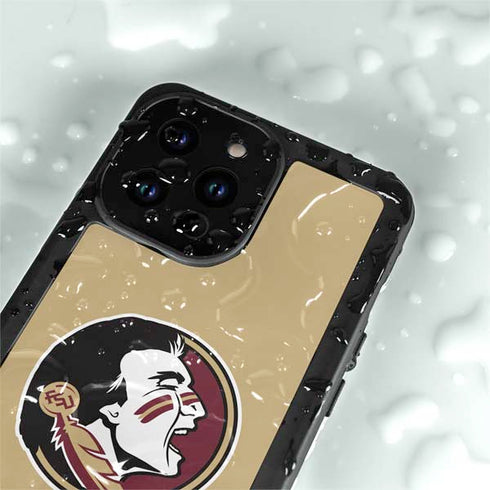 Florida State FSU Seminoles Logo iPhone 14 Pro Max Waterproof Case
