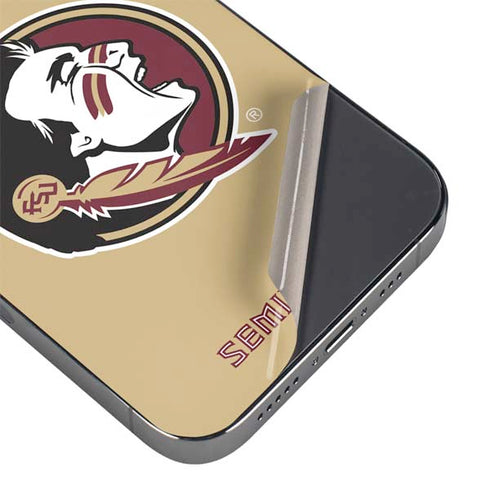 Florida State FSU Seminoles Logo iPhone 14 Pro Skin