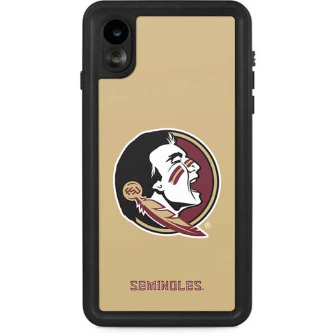 FSU Seminoles Logo iPhone XR Waterproof Case