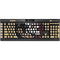 Florida State FSU Seminoles Logo K95 RGB PLATINUM Mechanical Gaming Keyboard Skin