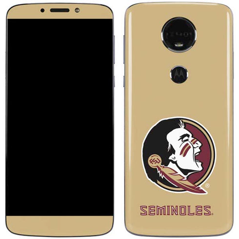 FSU Seminoles Logo Moto E5 Plus Skin