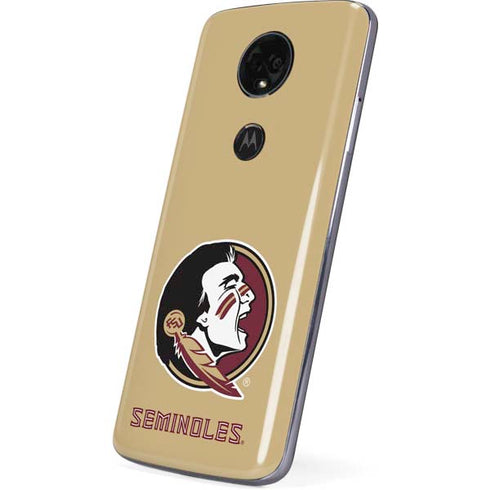 FSU Seminoles Logo Moto E5 Plus Skin