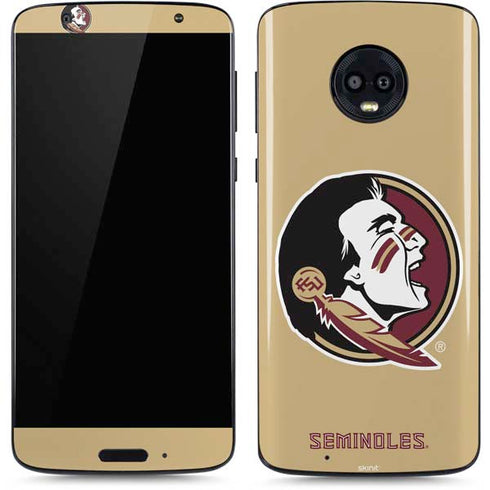 FSU Seminoles Logo Moto G6 Skin