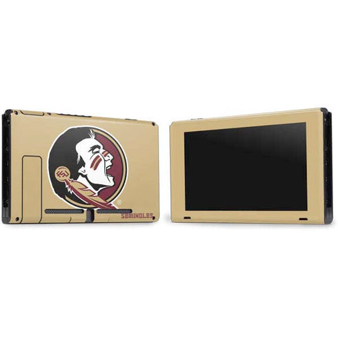 FSU Seminoles Logo Nintendo Switch Bundle Skin
