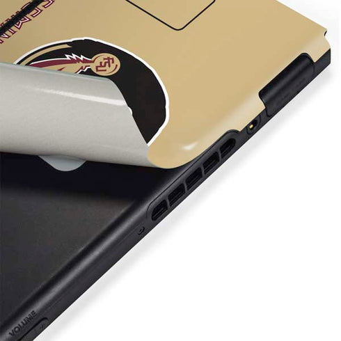 FSU Seminoles Logo Nintendo Switch Bundle Skin