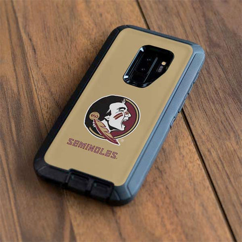 Florida State FSU Seminoles Logo Otterbox Defender Galaxy Skin
