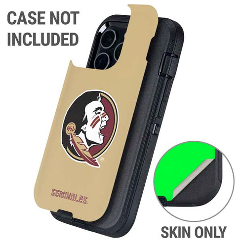Florida State FSU Seminoles Logo Otterbox Defender iPhone Skin