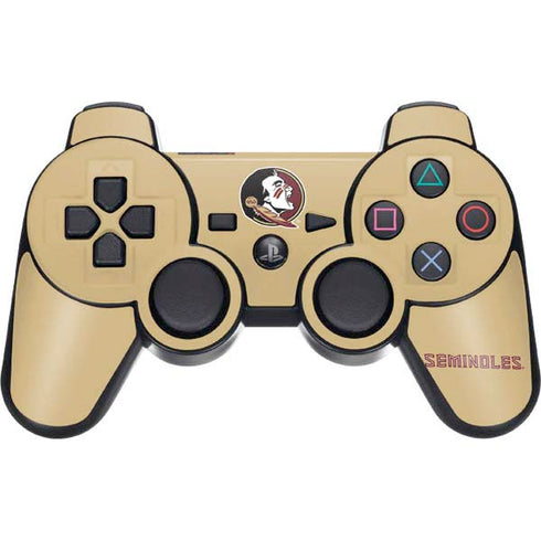 FSU Seminoles Logo PS3 Dual Shock wireless controller Skin