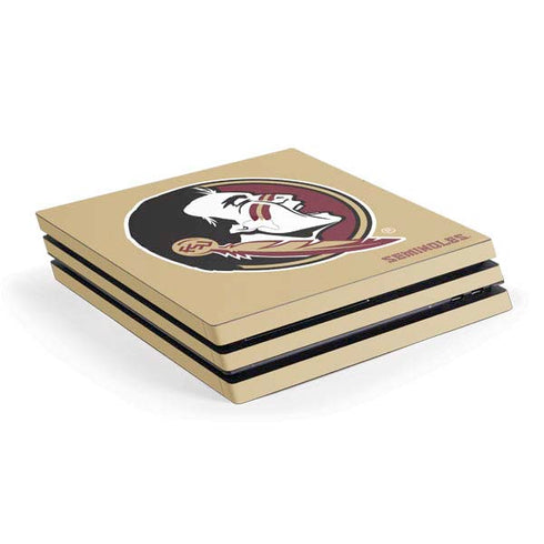 FSU Seminoles Logo PS4 Pro Console Skin