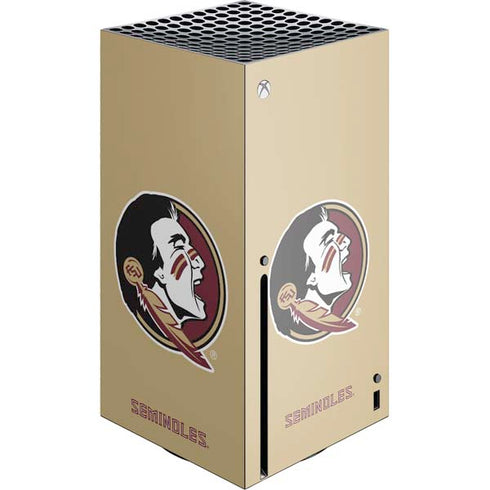 Florida State FSU Seminoles Logo Xbox Series X Console Skin