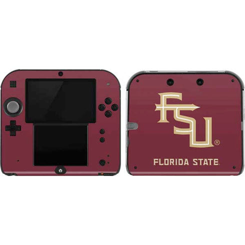 FSU Seminoles Maroon Nintendo 2DS Skin