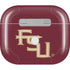 Florida State FSU Seminoles Maroon Apple AirPods (3rd Gen 2021) Skin