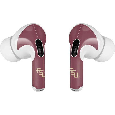FSU Seminoles Maroon Apple AirPods Pro Skin
