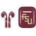 FSU Seminoles Maroon Apple AirPods Skin