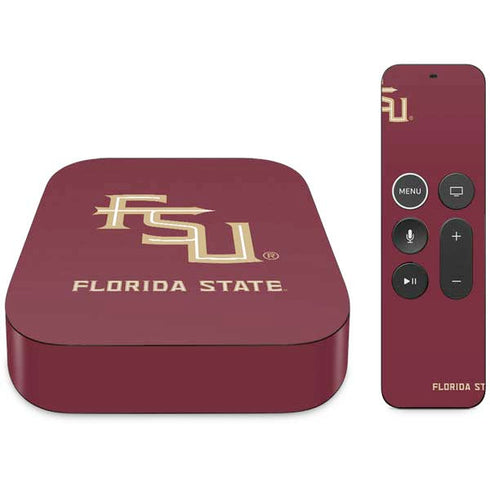 Florida State FSU Seminoles Maroon Apple TV Skin