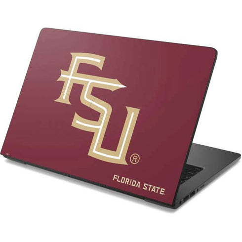 Florida State FSU Seminoles Maroon Dell Chromebook Skin