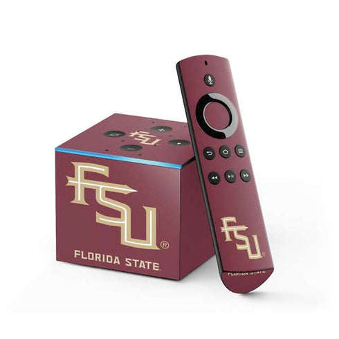 FSU Seminoles Maroon Fire TV Cube Skin