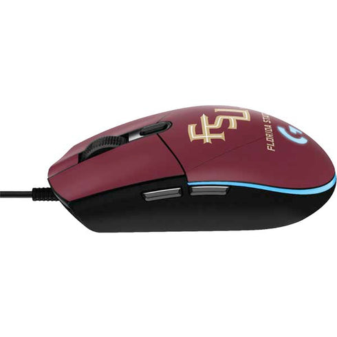 Florida State FSU Seminoles Maroon G203 Prodigy RGB Wired Gaming Mouse Skin