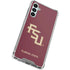 Florida State FSU Seminoles Maroon Galaxy A14 5G Clear Case