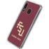 FSU Seminoles Maroon Galaxy A20 Clear Case