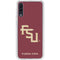 FSU Seminoles Maroon Galaxy A50 Clear Case