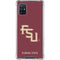 Florida State FSU Seminoles Maroon Galaxy A51 5G Clear Case