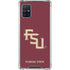 Florida State FSU Seminoles Maroon Galaxy A51 5G Clear Case
